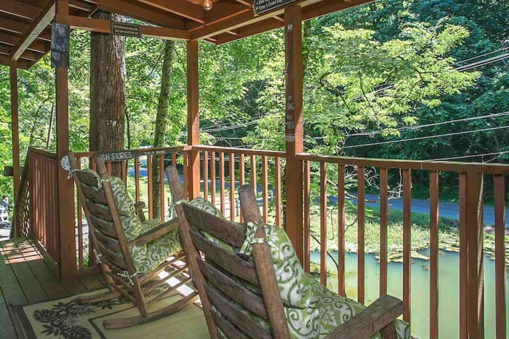 The Fishing Hole Cabin - Sage Vacations Gatlinburg Eksteriør billede