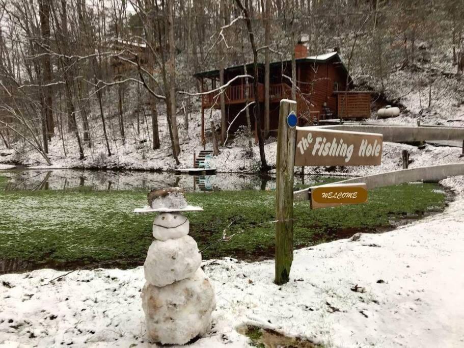 The Fishing Hole Cabin - Sage Vacations Gatlinburg Eksteriør billede